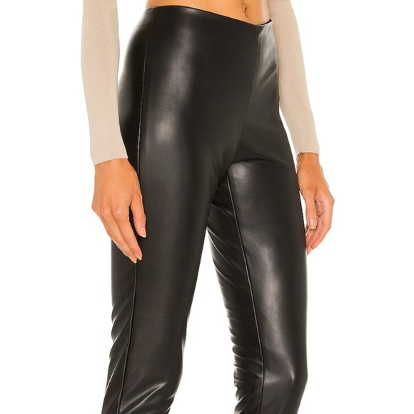 Velvet by Graham & Spencer - Berdine Faux Leather Legging - Picture 3 of 5